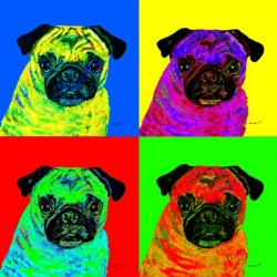 WARHOL PUG